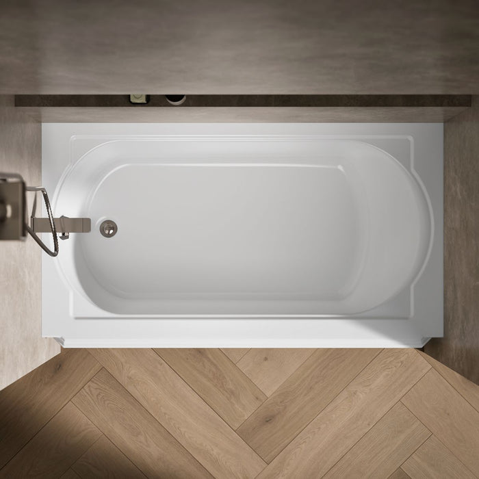 KOHLER Memoirs 60" x 33-3/4" alcove bath, left drain