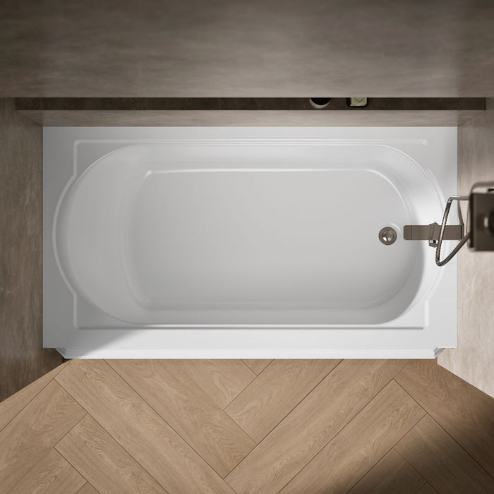 KOHLER Memoirs 60" x 33-3/4" alcove bath, right drain