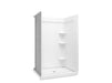 Sterling 72410100 Medley 48" x 34" Vikrell® Shower, Center Drain, white
