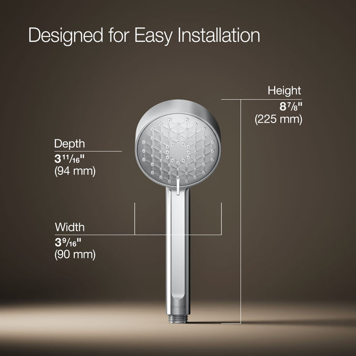 KOHLER K-72414-H Awaken Three-function handshower, 1.5 gpm