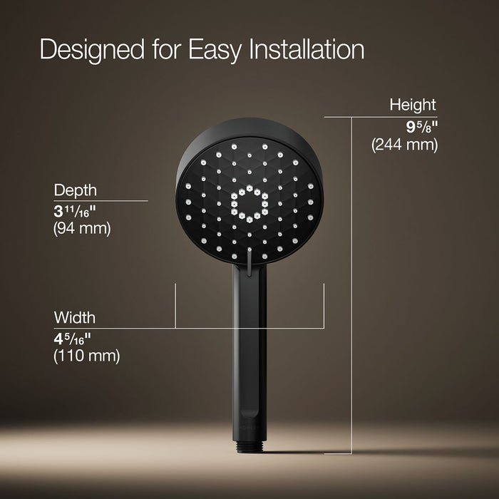 KOHLER K-72415-Y Awaken Four-function handshower, 2.5 gpm