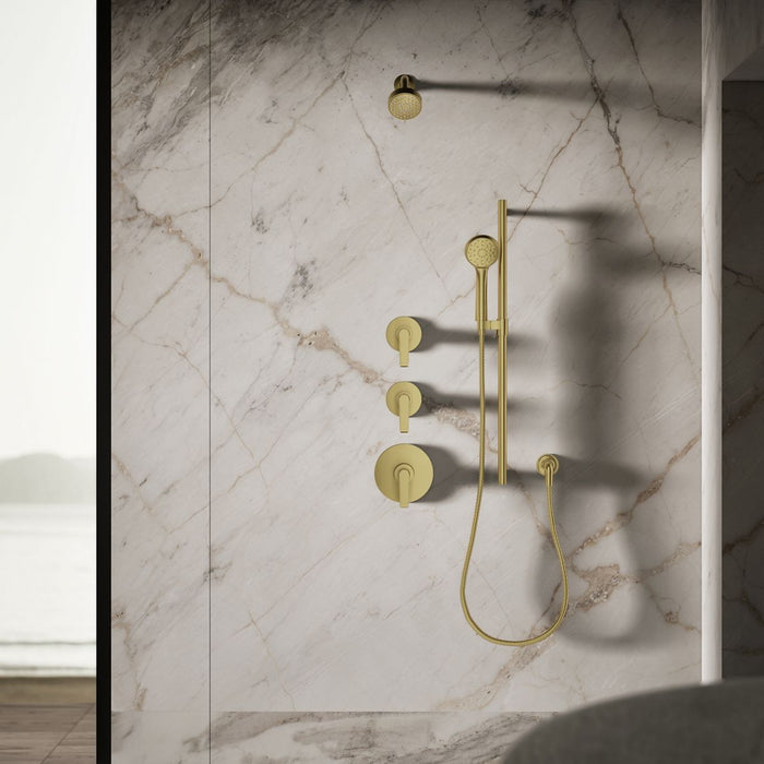 KOHLER K-72418-Y Awaken Three-function showerhead, 2.5 gpm