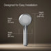 KOHLER K-72420-H Awaken Three-function handshower, 1.5 gpm