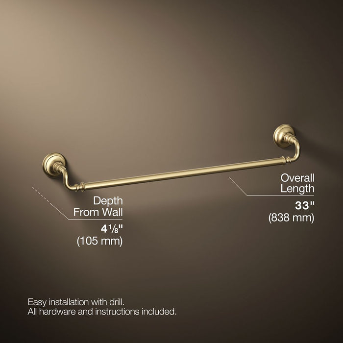 KOHLER Artifacts 30" towel bar