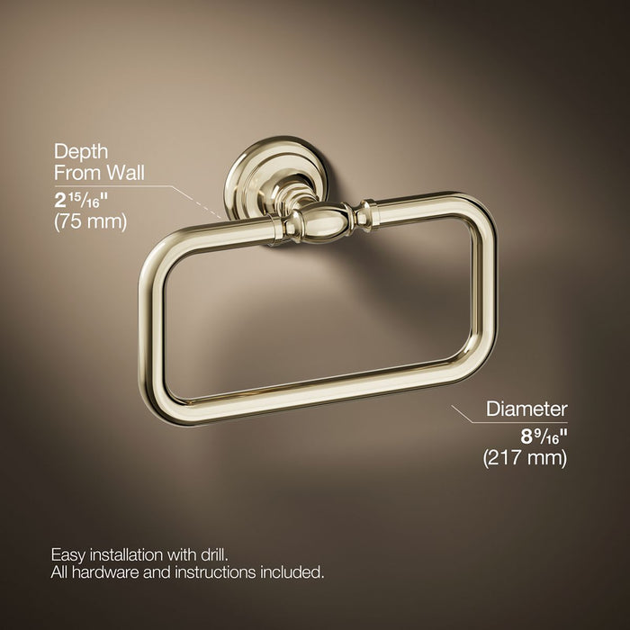 KOHLER Artifacts Towel ring