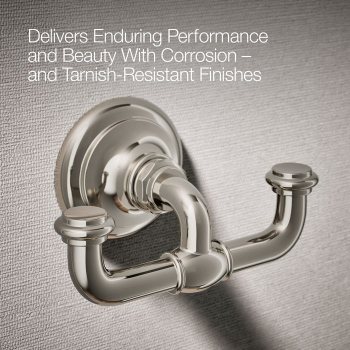 KOHLER Artifacts Double robe hook