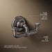 KOHLER Artifacts Double robe hook