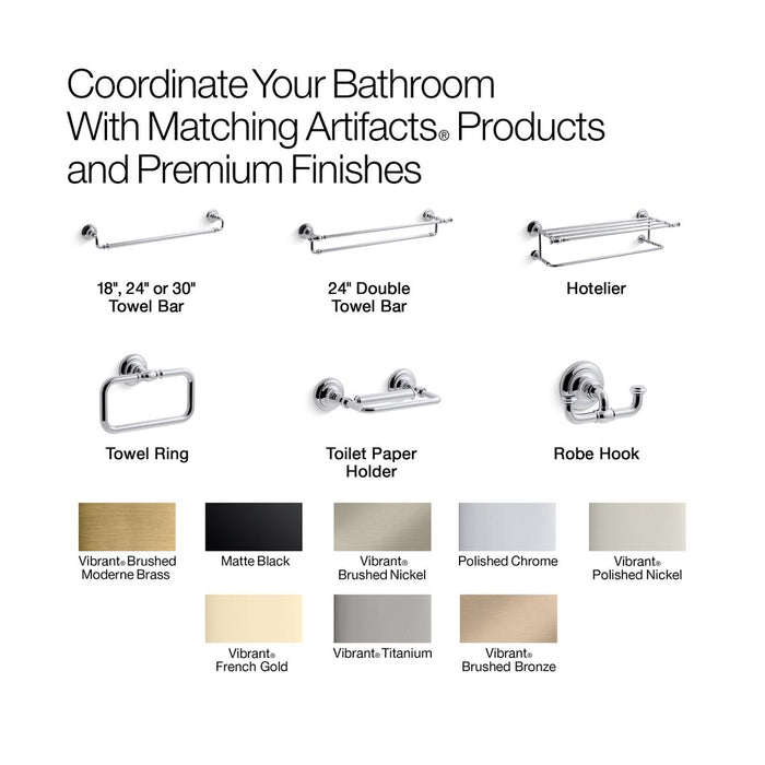 KOHLER K-72575 Artifacts Hotelier