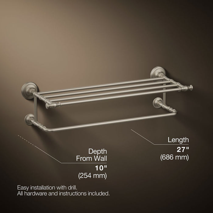 KOHLER K-72575 Artifacts Hotelier, vibrant brushed nickel - view 5