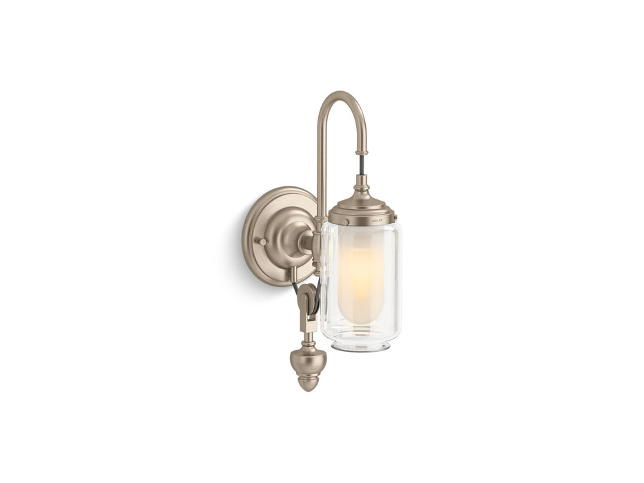 KOHLER Artifacts One-light adjustable sconce
