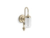 KOHLER K-72581 Artifacts One-light adjustable sconce, french gold