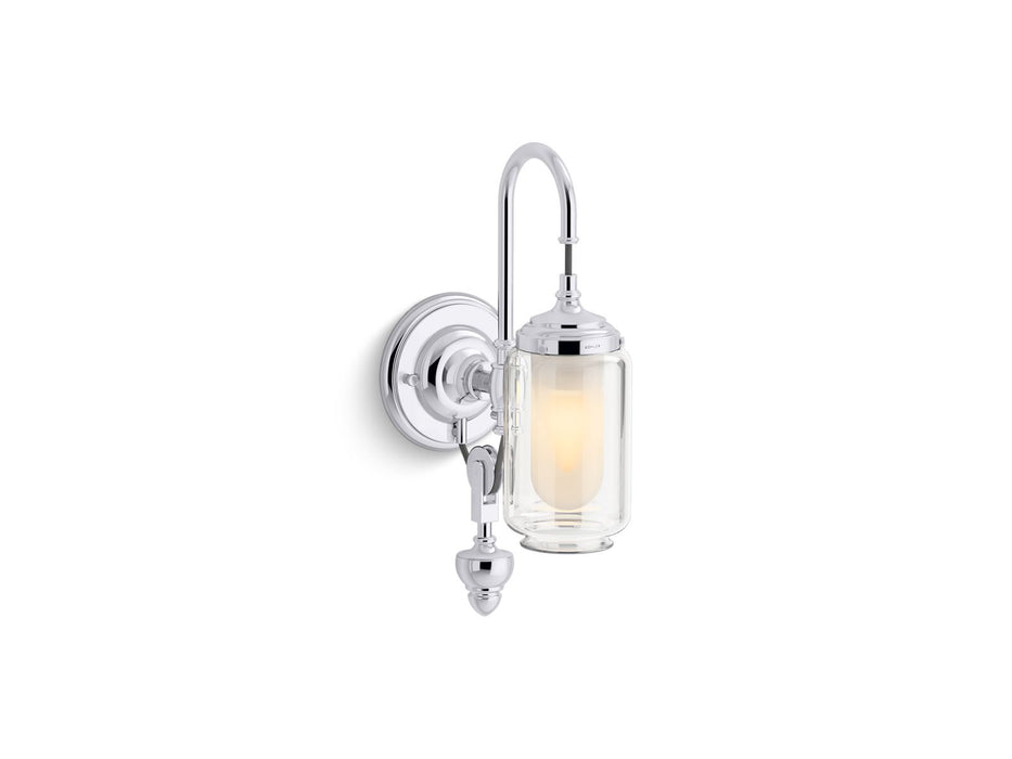 KOHLER Artifacts One-light adjustable sconce