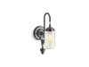 KOHLER K-72581 Artifacts One-light adjustable sconce, titanium - view 2