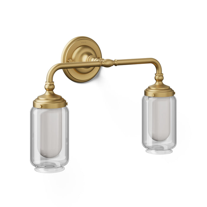 KOHLER K-72582 Artifacts Two-light sconce