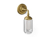 3/4 view of product with dimensions