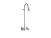 KOHLER K-7258 Industrial exposed shower with reversible yoke and galvanized riser, rough plate