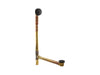 KOHLER K-7265 Clearflo Brass toe tap bath drain