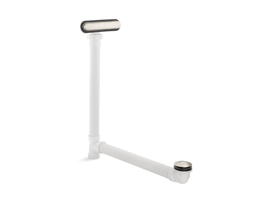 KOHLER K-7272 Clearflo Slotted overflow bath drain, vibrant brushed nickel