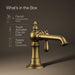 Kohler Artifacts Single-handle bathroom sink faucet, 1.2 gpm