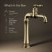 Kohler Artifacts Single-handle bathroom sink faucet, 1.2 gpm
