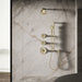 KOHLER K-72773 Artifacts Single-function showerhead, 2.5 gpm, vibrant french gold - view 3