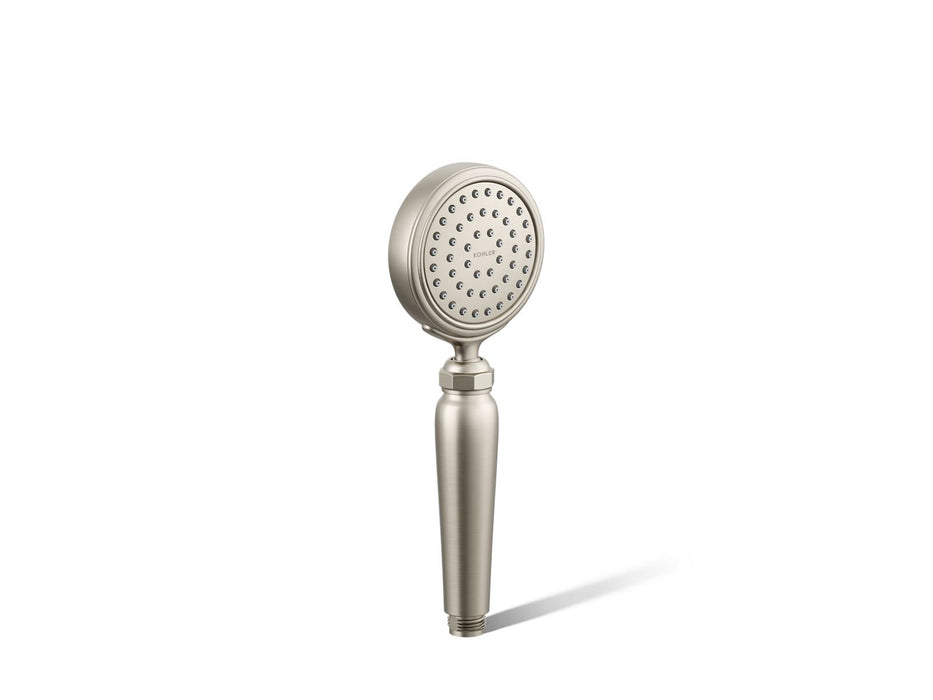 KOHLER K-72776-G Artifacts Single-function handshower, 1.75 gpm, vibrant brushed nickel