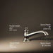 KOHLER K-72777 Artifacts Deck-mount bath spout with flare design, vibrant brushed nickel - view 2