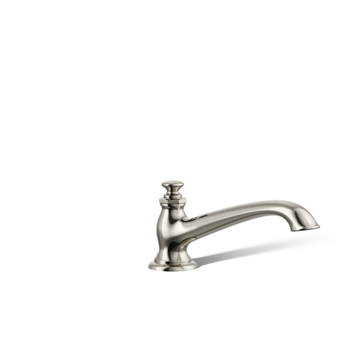 KOHLER Artifacts Deck-mount bath spout with flare design