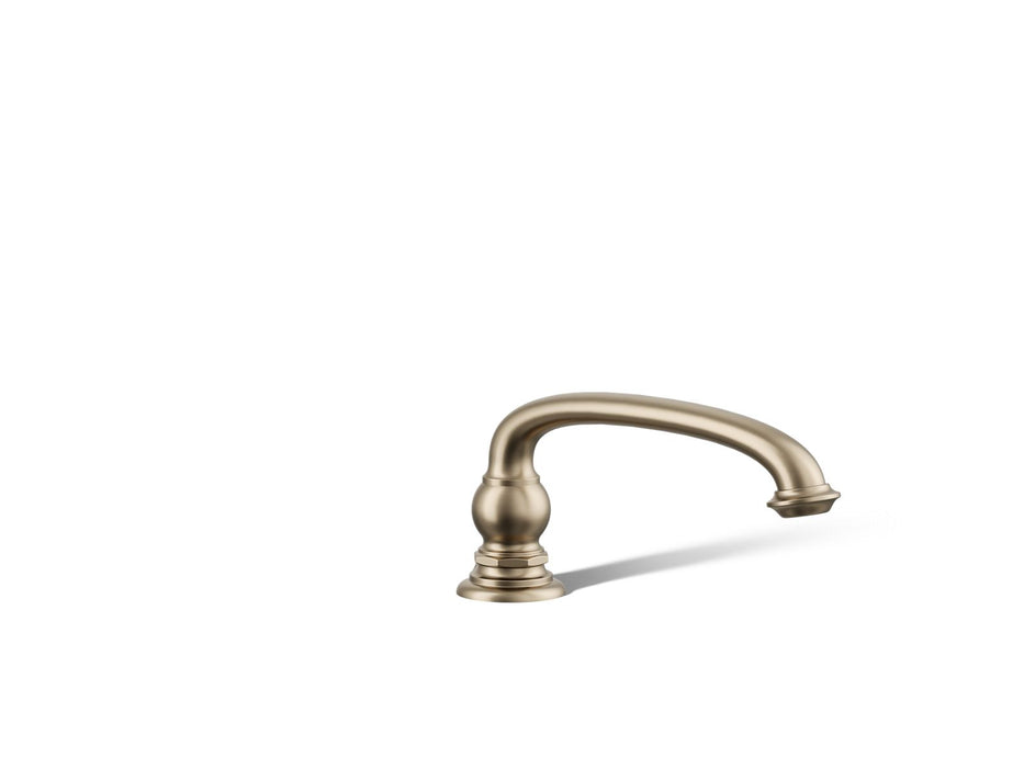 KOHLER Artifacts Deck-mount bath spout with Arc design