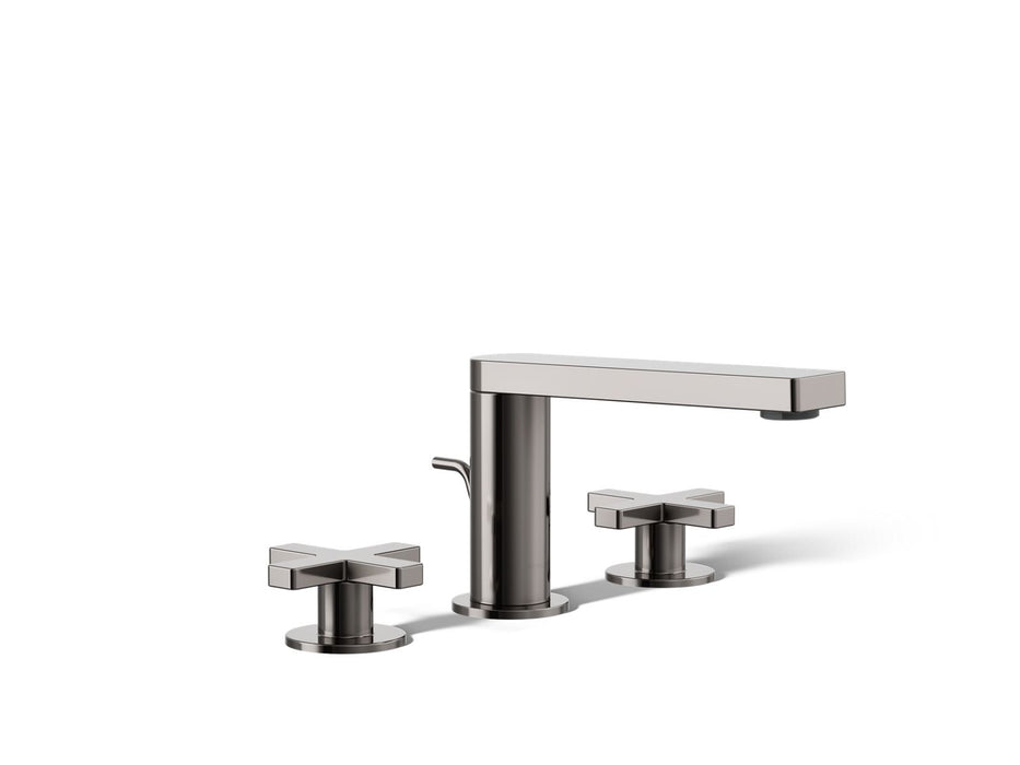KOHLER K-73060-3 Composed Widespread bathroom sink faucet with Cross handles, 1.2 gpm