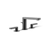 KOHLER KOHLER K-73060-4 Composed Widespread bathroom sink faucet with Lever handles, 1.2 gpm