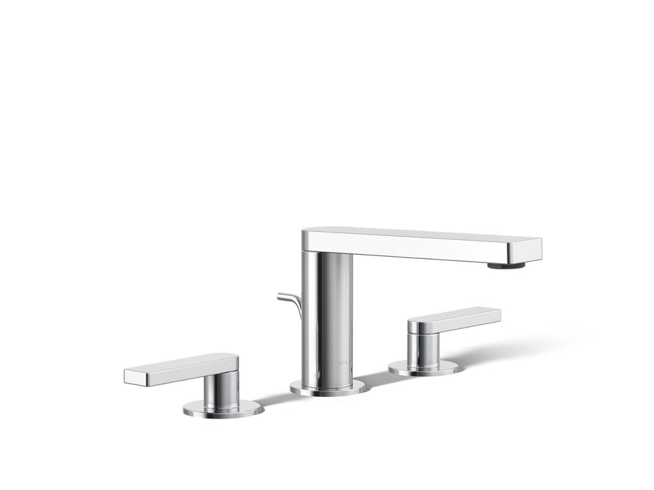 KOHLER K-73060-4 Composed Widespread bathroom sink faucet with Lever handles, 1.2 gpm
