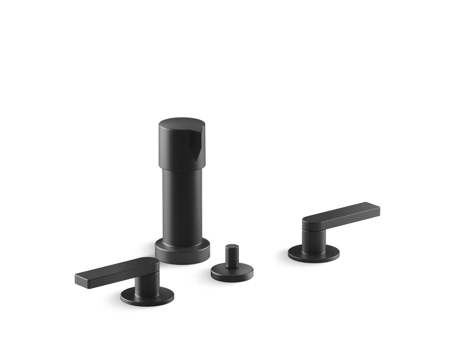 Kohler Composed Widespread bidet faucet with lever handles