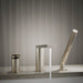 KOHLER K-73078-4 Composed Deck-mount bath faucet with handshower, vibrant brushed nickel - view 5