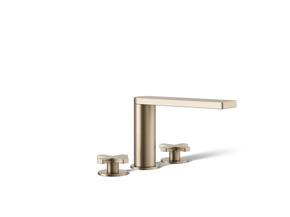 KOHLER K-73081-3 Composed Deck-mount bath faucet with cross handles