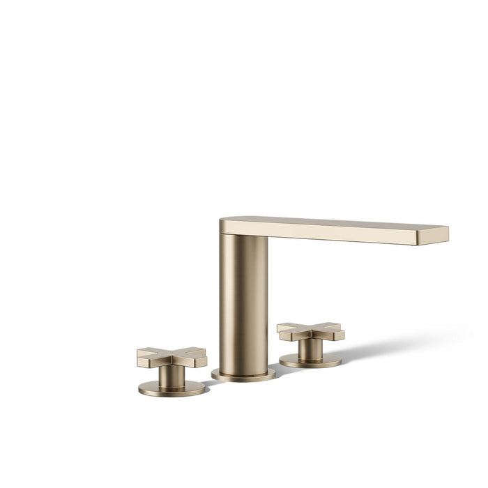 KOHLER K-73081-3 Composed Deck-mount bath faucet with cross handles