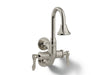 Kohler K-730T70-4AJR Cannock|Triton Wall-mount lavatory faucet, 1.2 gpm