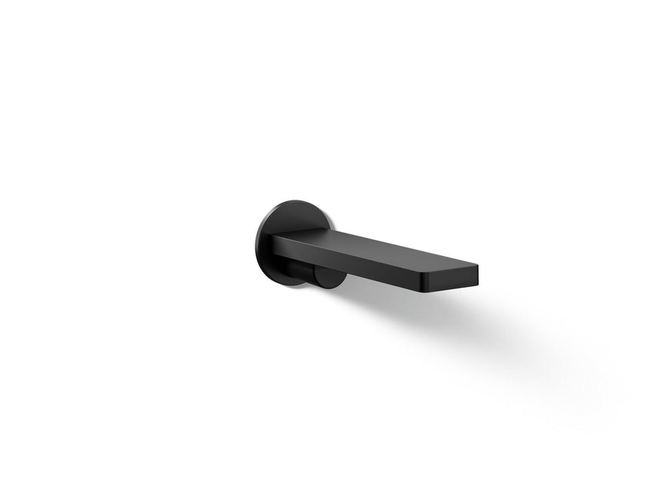 KOHLER K-73120 Composed Wall-mount bath spout, matte black