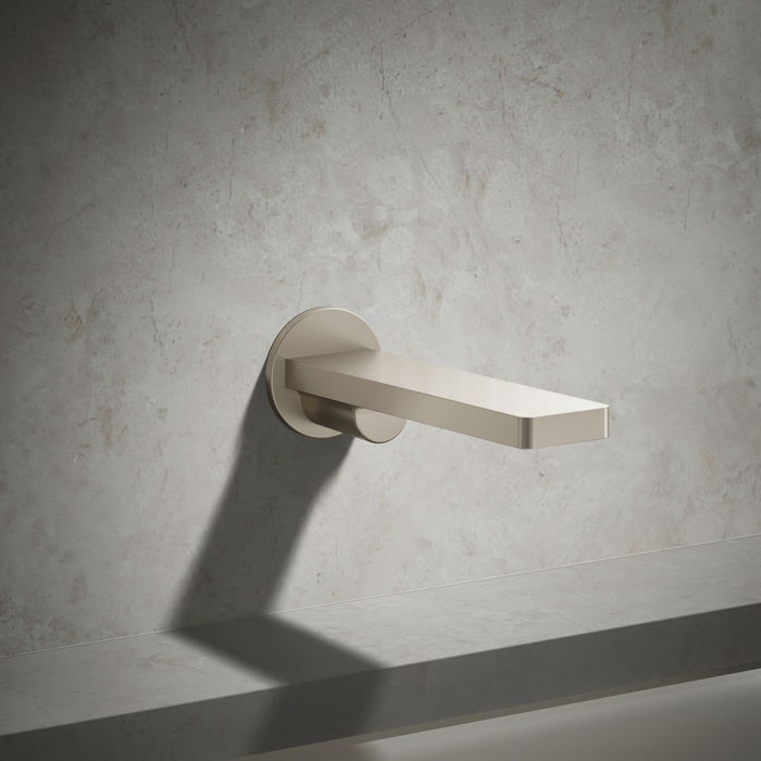 KOHLER K-73120 Composed Wall-mount bath spout, vibrant brushed nickel - view 3