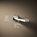 KOHLER Composed Wall-mount bath spout