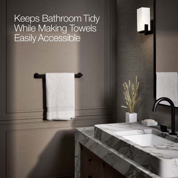 KOHLER K-73141 Composed 18" towel bar