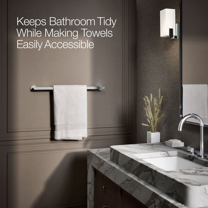 KOHLER K-73142 Composed 24" towel bar