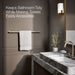 KOHLER K-73143 Composed 30" towel bar, vibrant brushed bronze - view 4