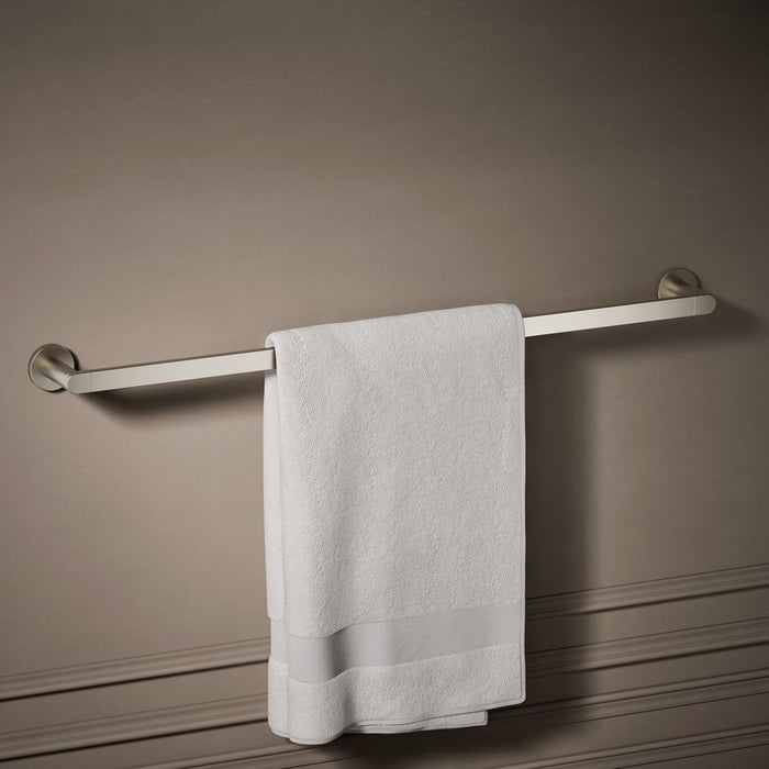 KOHLER K-73143 Composed 30" towel bar, vibrant brushed nickel - view 3