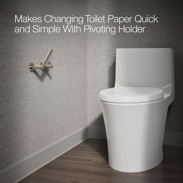 KOHLER K-73147 Composed Pivoting toilet paper holder