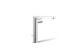 KOHLER K-73159-7 Composed Tall single-handle bathroom sink faucet with Cylindrical handle, 1.2 gpm, polished chrome
