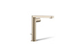 KOHLER K-73159-7 Composed Tall single-handle bathroom sink faucet with Cylindrical handle, 1.2 gpm, vibrant brushed bronze