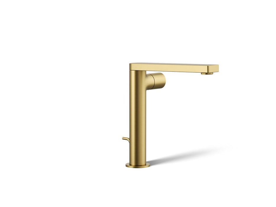 Kohler Composed Tall single-handle bathroom sink faucet with Cylindrical handle, 1.2 gpm