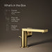 KOHLER K-73167-4 Composed Single-handle bathroom sink faucet with Lever handle, 1.2 gpm, vibrant brushed moderne brass -...