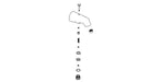 KOHLER K-73744 Spout Kit, Div